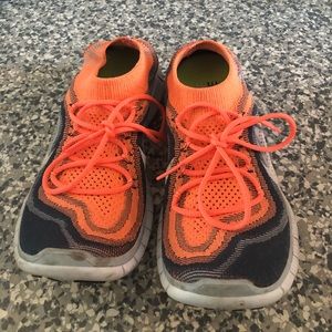 Nike FlyKnit sneakers. Used.